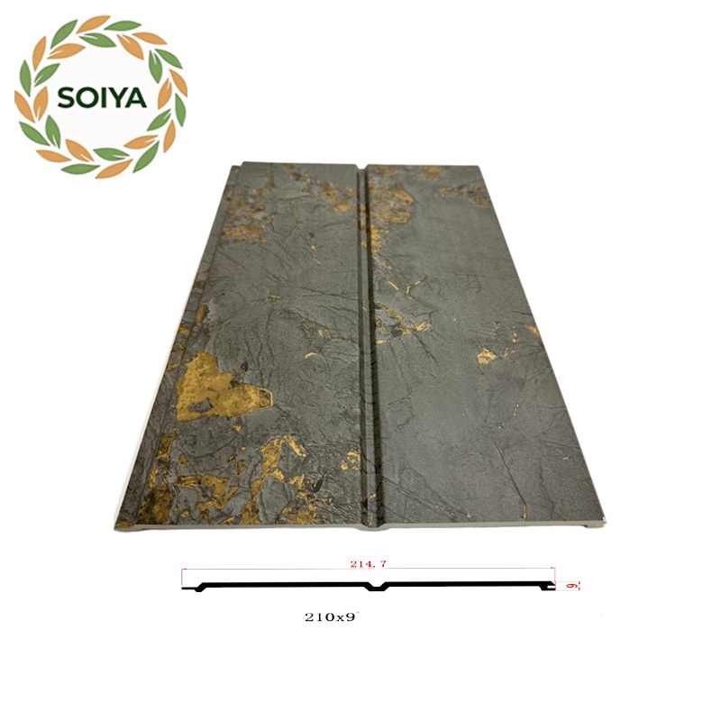3Good Quality Modern Waterproof Interior Cladding Laminated Fluted Wood WPC Wall Panel for Decoration Material