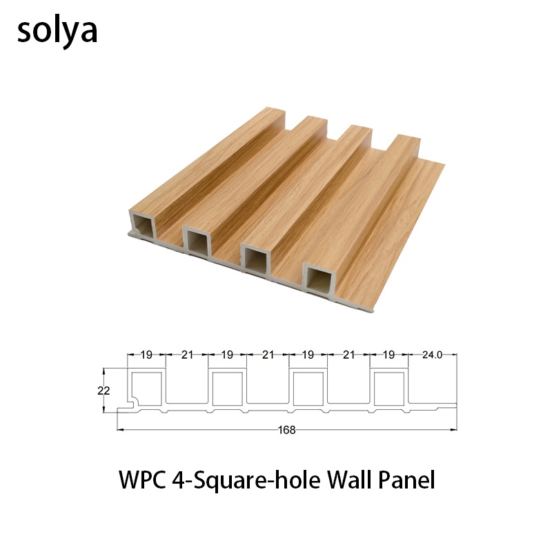 interior wpc slat wall panel
