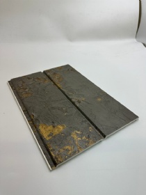 3Good Quality Modern Waterproof Interior Cladding Laminated Fluted Wood WPC Wall Panel for Decoration Material
